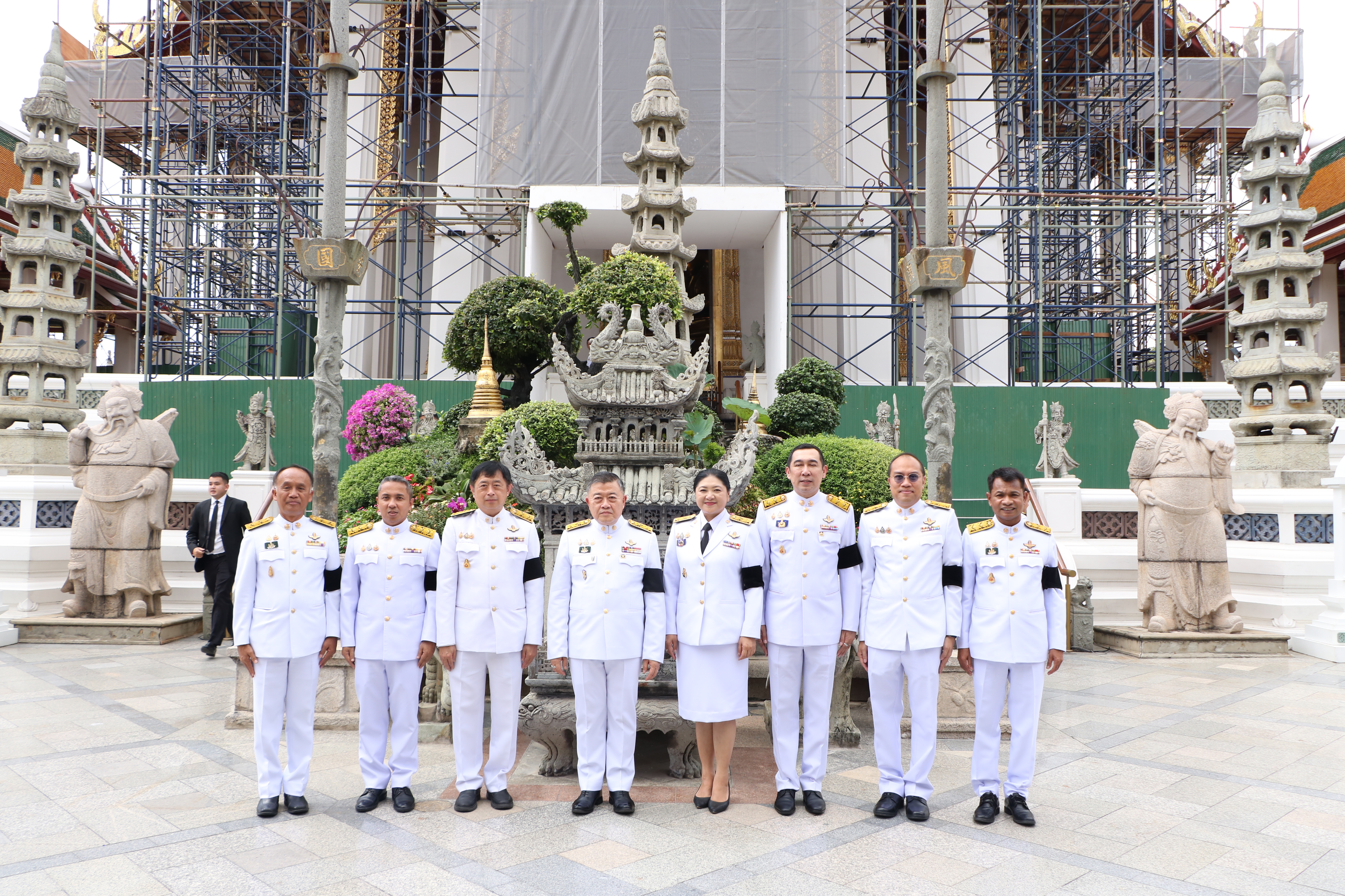 title - ส.ป.ก. ร่วมพิธีบำเพ็ญกุศลสตมวาร (100 วัน) เพื่ออุทิศถวายเป็นพระกุศลแด่ สมเด็จพระเจ้าลูกเธอ เจ้าฟ้าพัชรกิติยาภา นเรนทิราเทพยวดี กรมหลวงราชสาริณีสิริพัชร มหาวัชรราชธิดา 